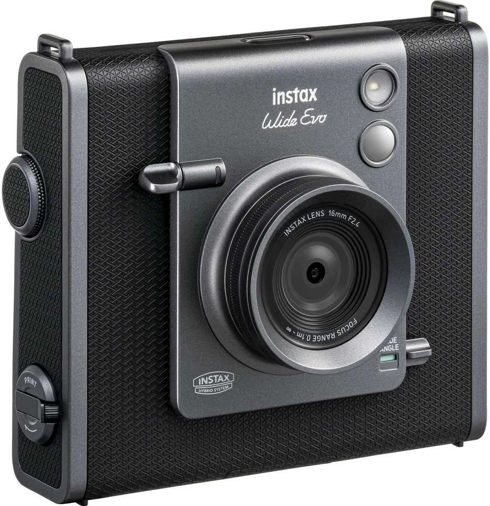 Fujifilm Momentinis fotoaparatas instax WIDE EVO Juodas, INSTAX WIDE EVO Juodas EX D