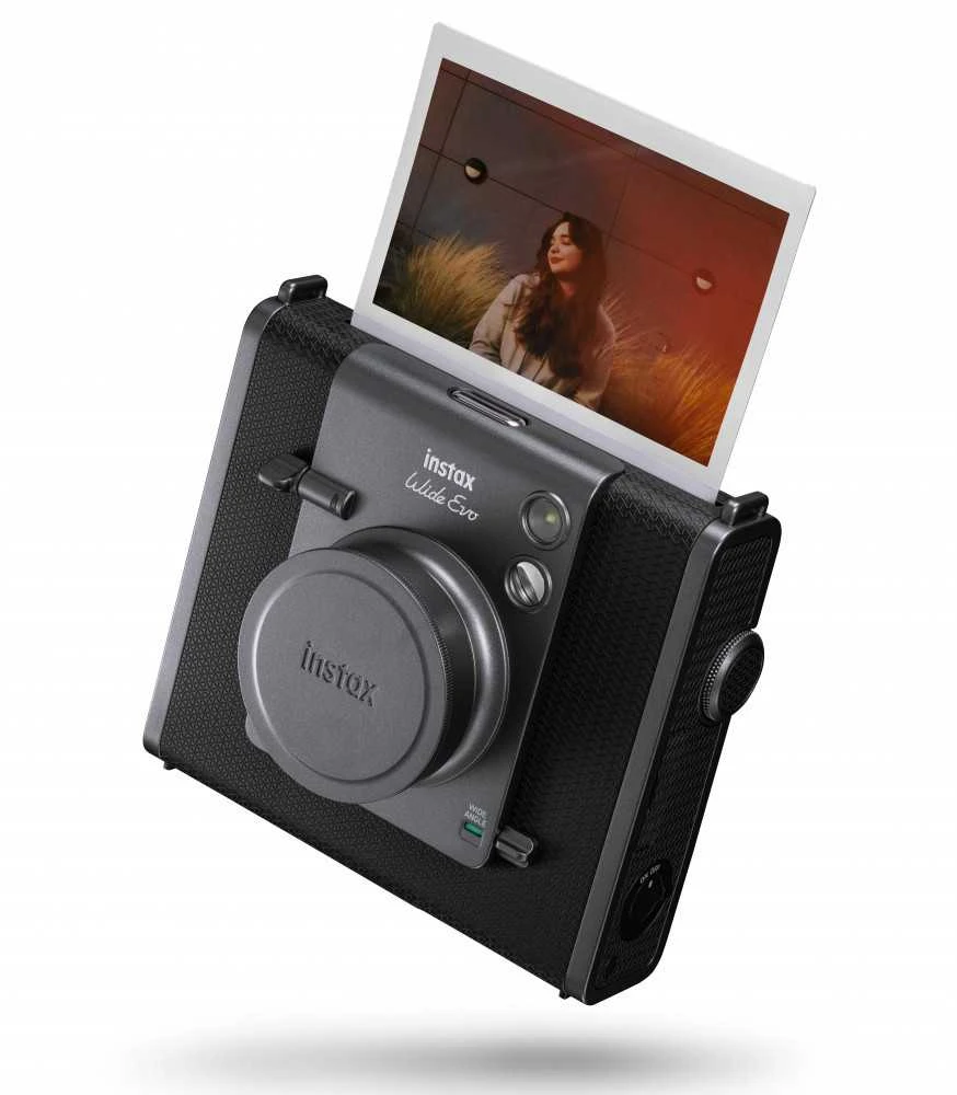 Fujifilm Momentinis fotoaparatas instax WIDE EVO Juodas, INSTAX WIDE EVO Juodas EX D