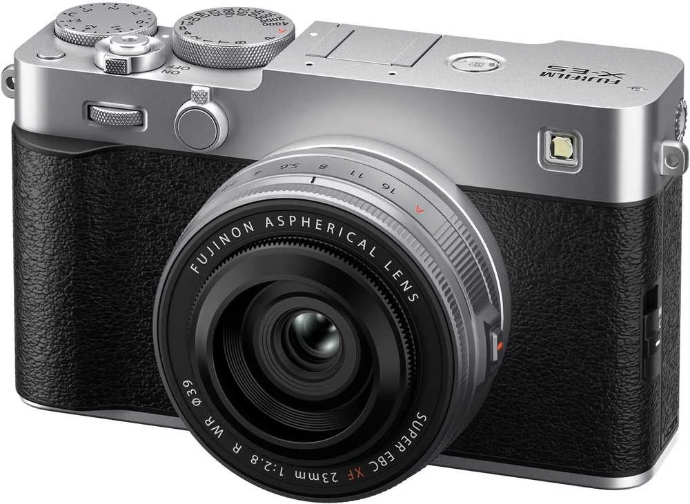 Sisteminis fotoaparatas Fujifilm X-E5 /XF23mmF2.8 R WR Sidabrinis (sidabrinis)