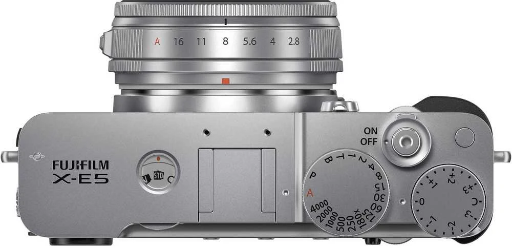 Sisteminis fotoaparatas Fujifilm X-E5 /XF23mmF2.8 R WR Sidabrinis (sidabrinis)