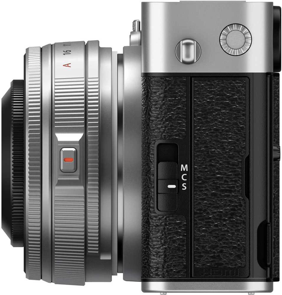 Sisteminis fotoaparatas Fujifilm X-E5 /XF23mmF2.8 R WR Sidabrinis (sidabrinis)