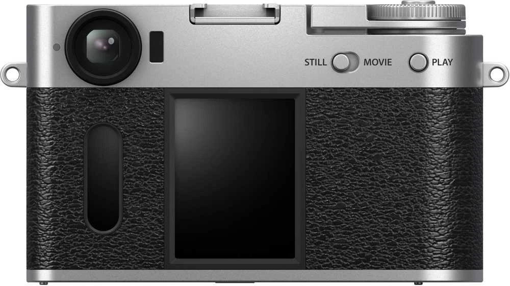 Fujifilm X half Sidabrinis