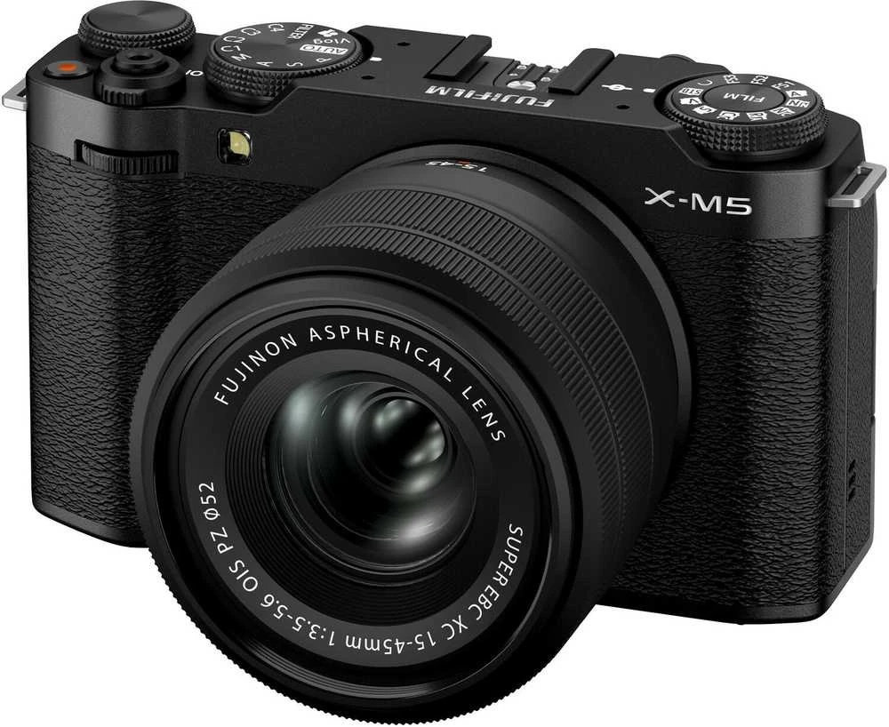 Fujifilm X-M5 + 15-45mm juodas