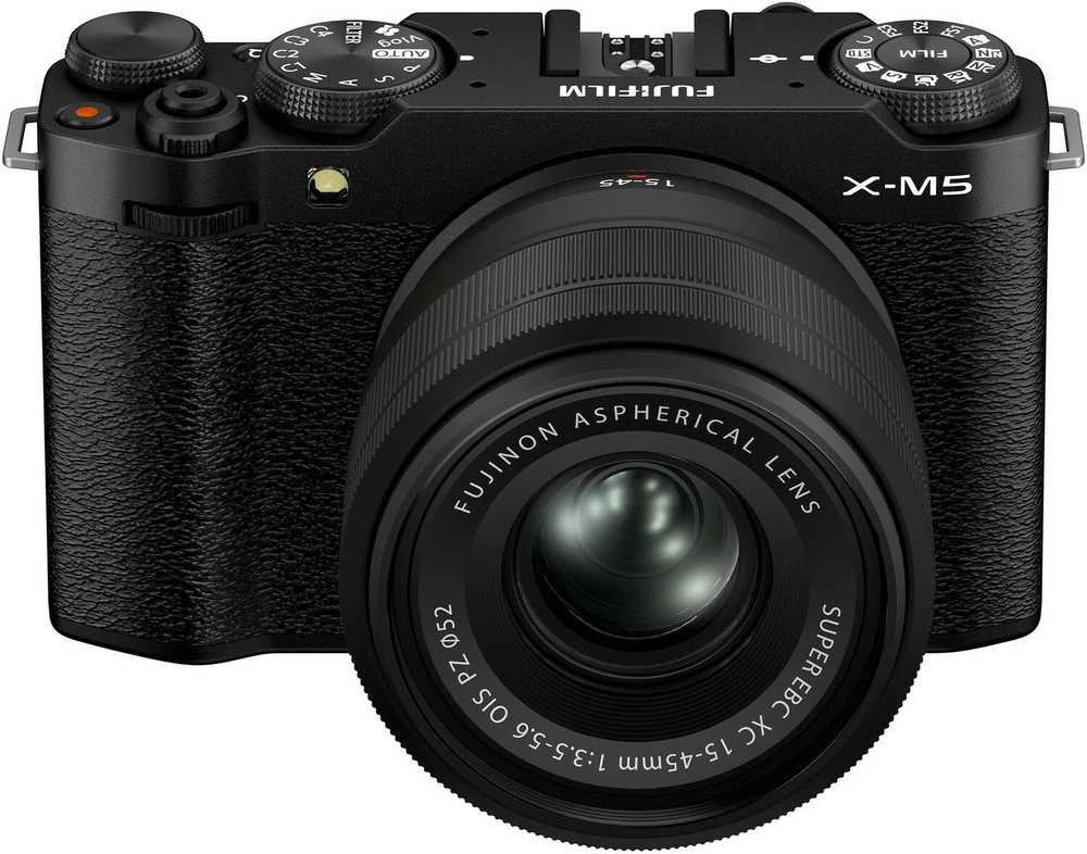 Fujifilm X-M5 + 15-45mm juodas