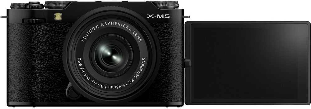 Fujifilm X-M5 + 15-45mm juodas