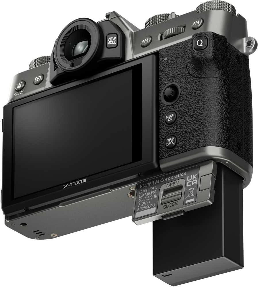 FUJIFILM X-T30 III korpusas (mėlynos spalvos sidabrinis)