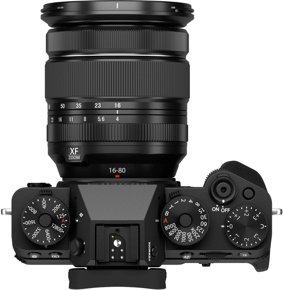 Sisteminis fotoaparatas Fujifilm X-T5 + XF16-80mm F4 R OIS WR Juodas (juodas)