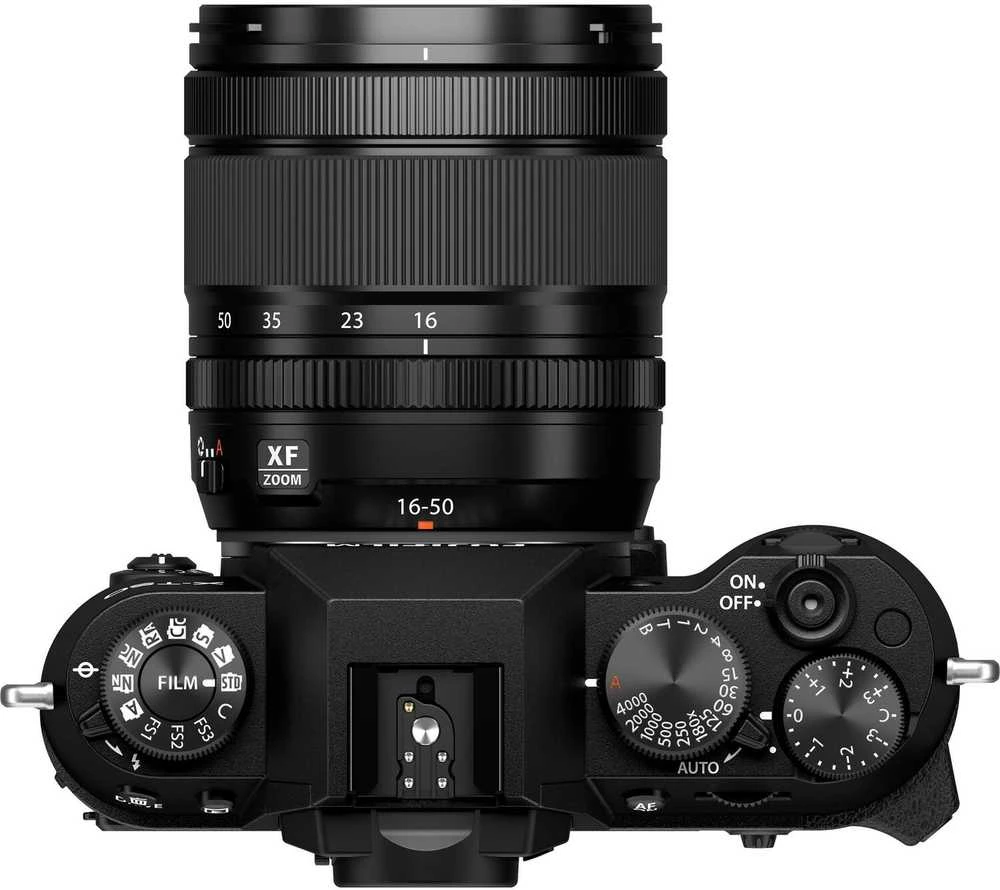Sisteminis fotoaparatas FUJIFILM X-T50/XF16-50mmF2.8-4.8 R LM WR Juodas