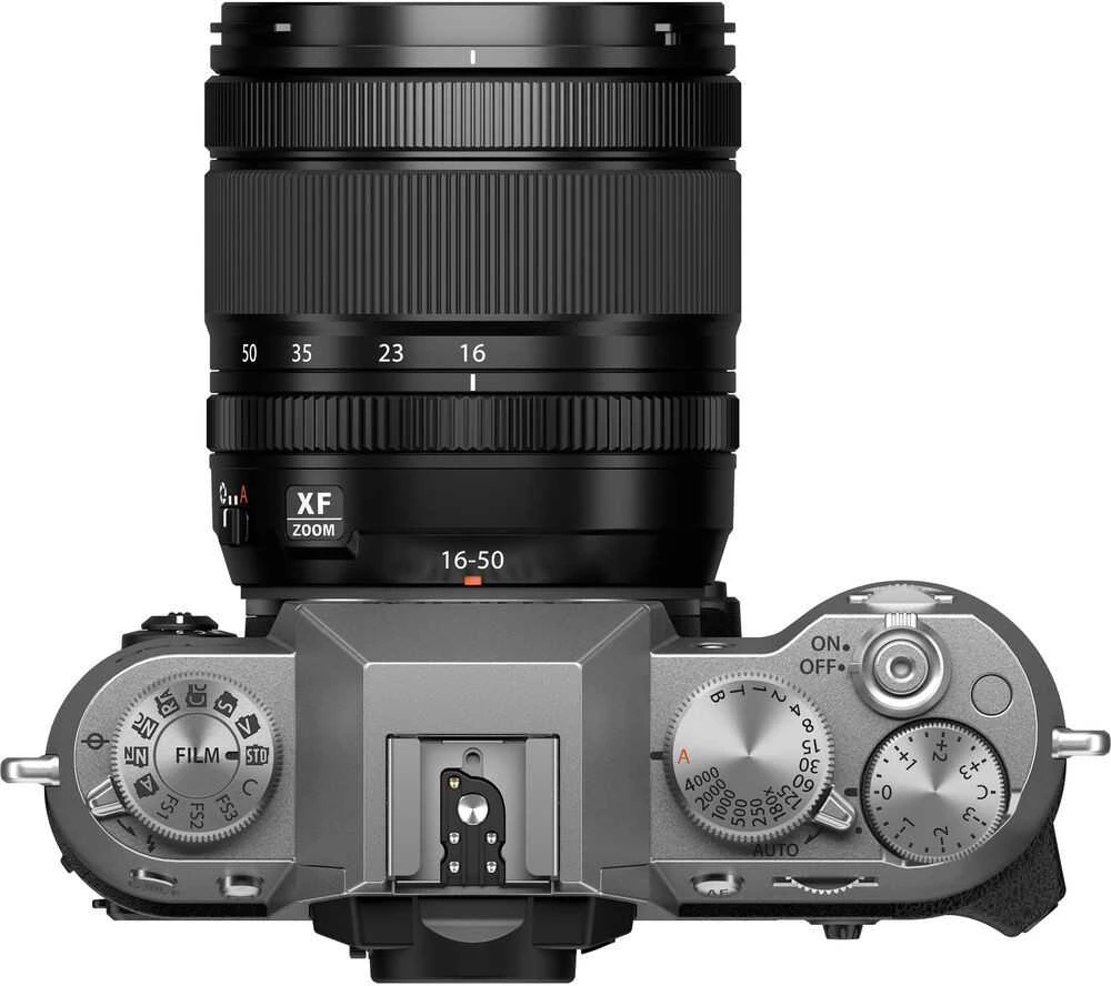 Sisteminis fotoaparatas FUJIFILM X-T50/XF16-50mmF2.8-4.8 R LM WR Sidabrinis