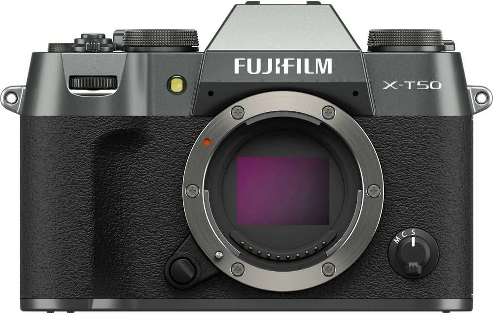 Sisteminis fotoaparatas Fujifilm X-T50 Charcoal Sidabrinis (Tamsiai Sidabrinis)