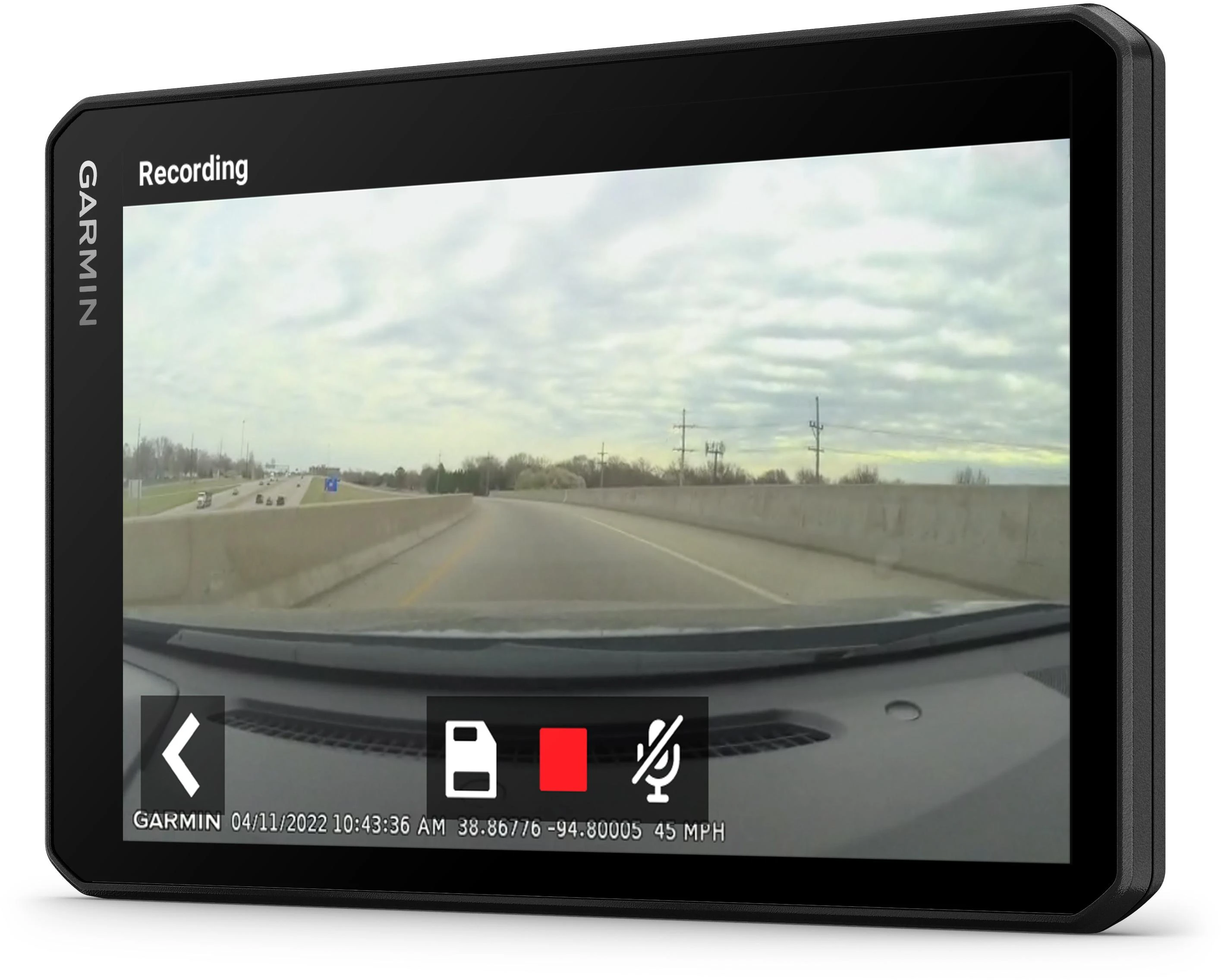 Garmin CamperCam 795 7" kemperio palydovinė navigacijos sistema su įmontuotu vaizdo registratoriumi