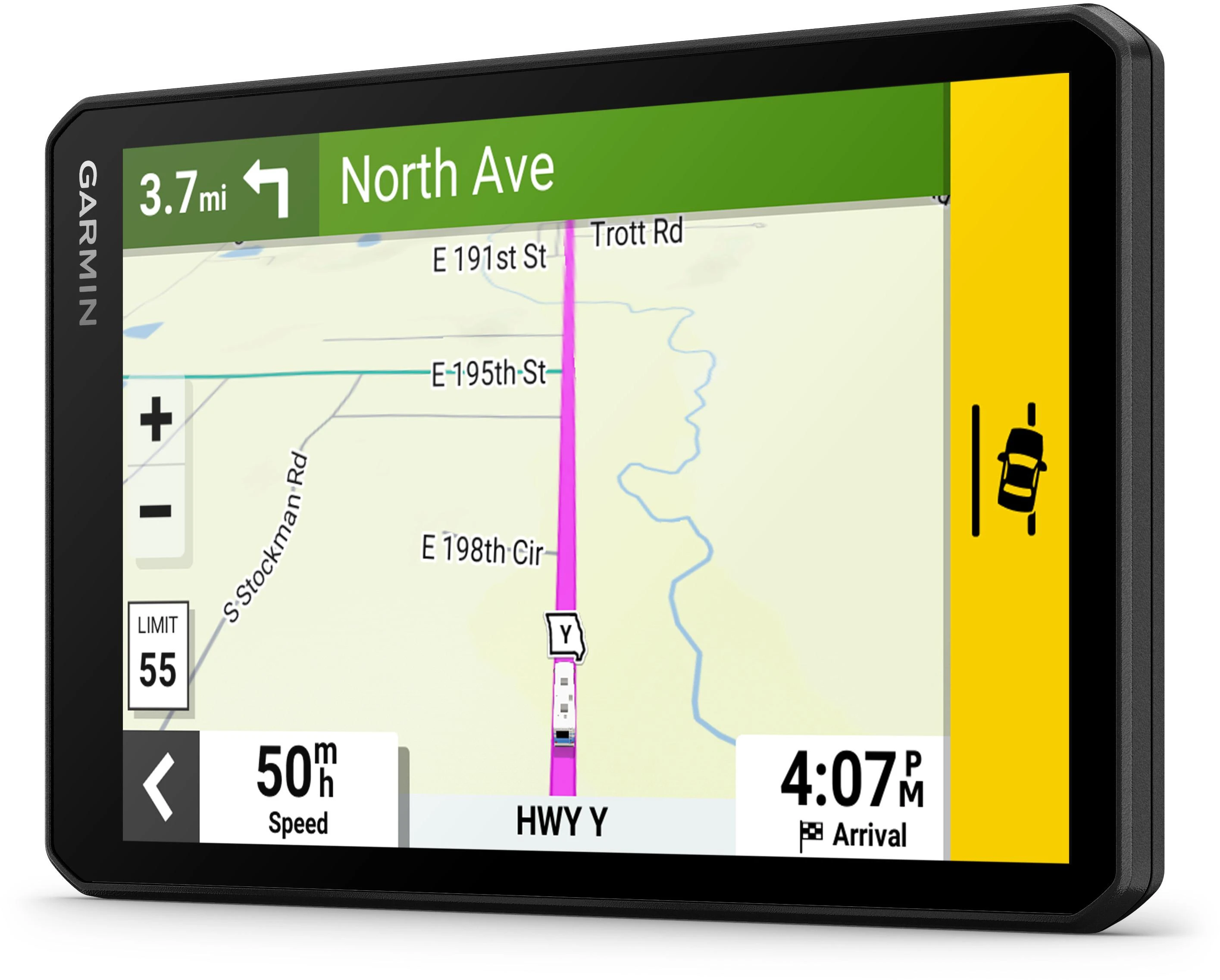 Garmin CamperCam 795 7" kemperio palydovinė navigacijos sistema su įmontuotu vaizdo registratoriumi