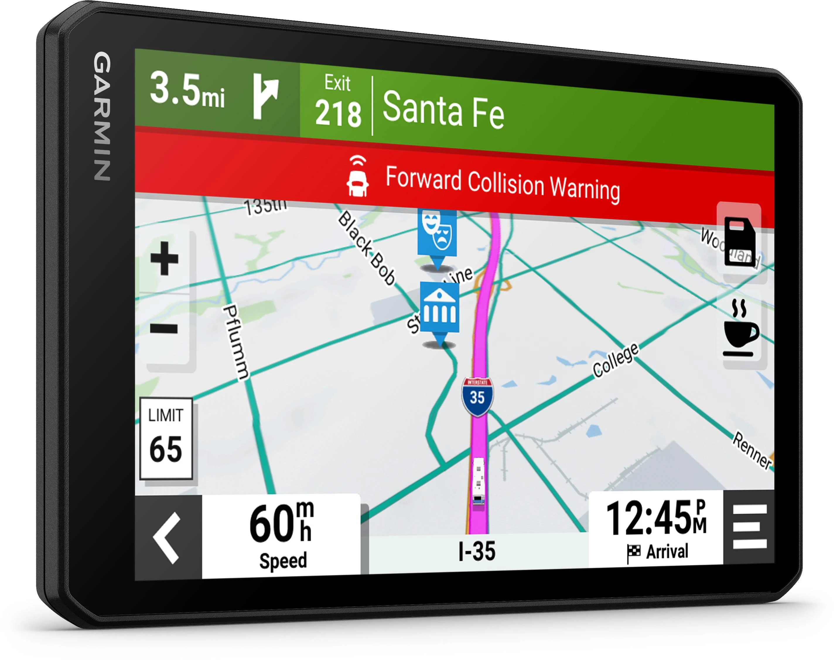 Garmin CamperCam 795 7" kemperio palydovinė navigacijos sistema su įmontuotu vaizdo registratoriumi
