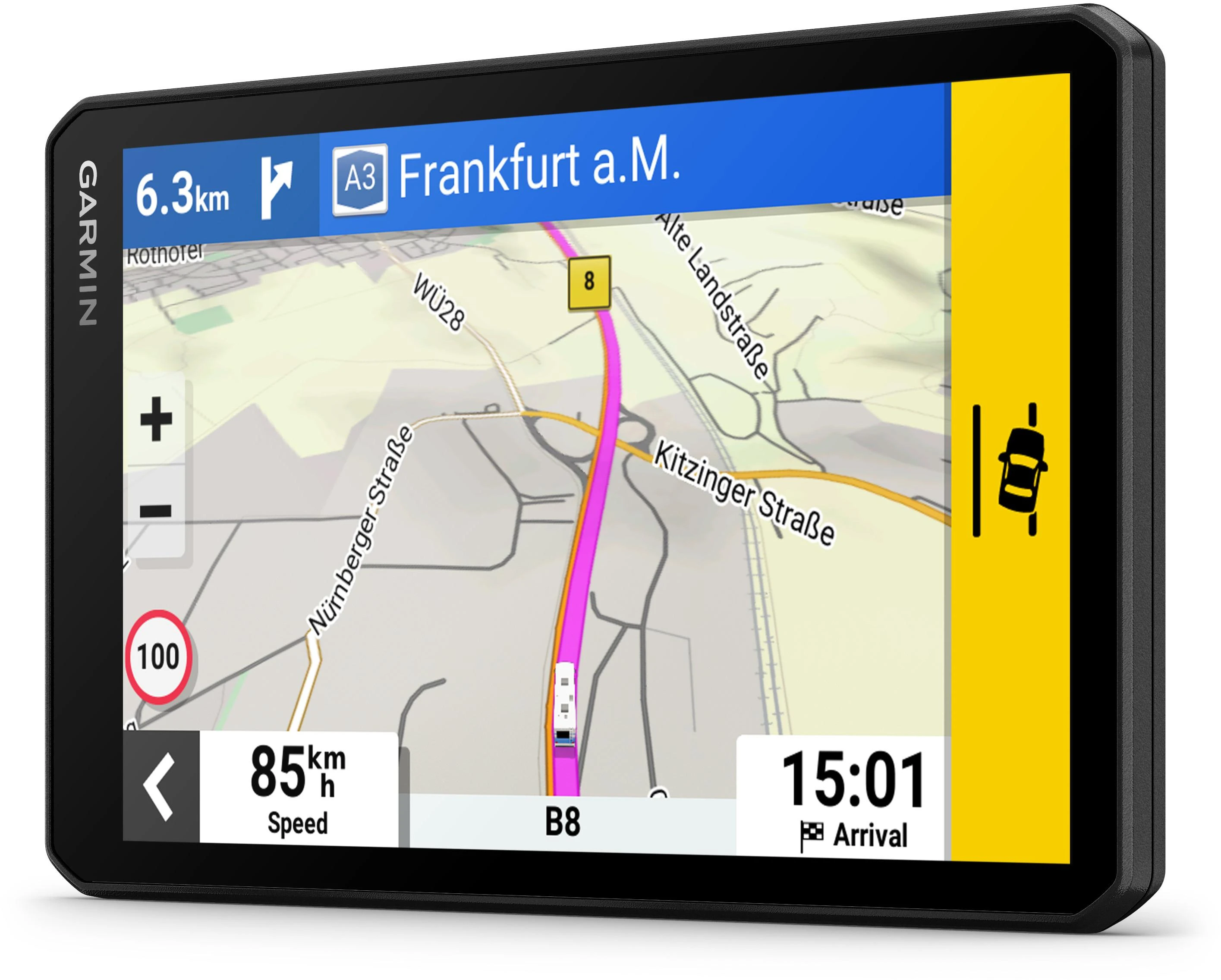 Garmin CamperCam 795 7" kemperio palydovinė navigacijos sistema su įmontuotu vaizdo registratoriumi