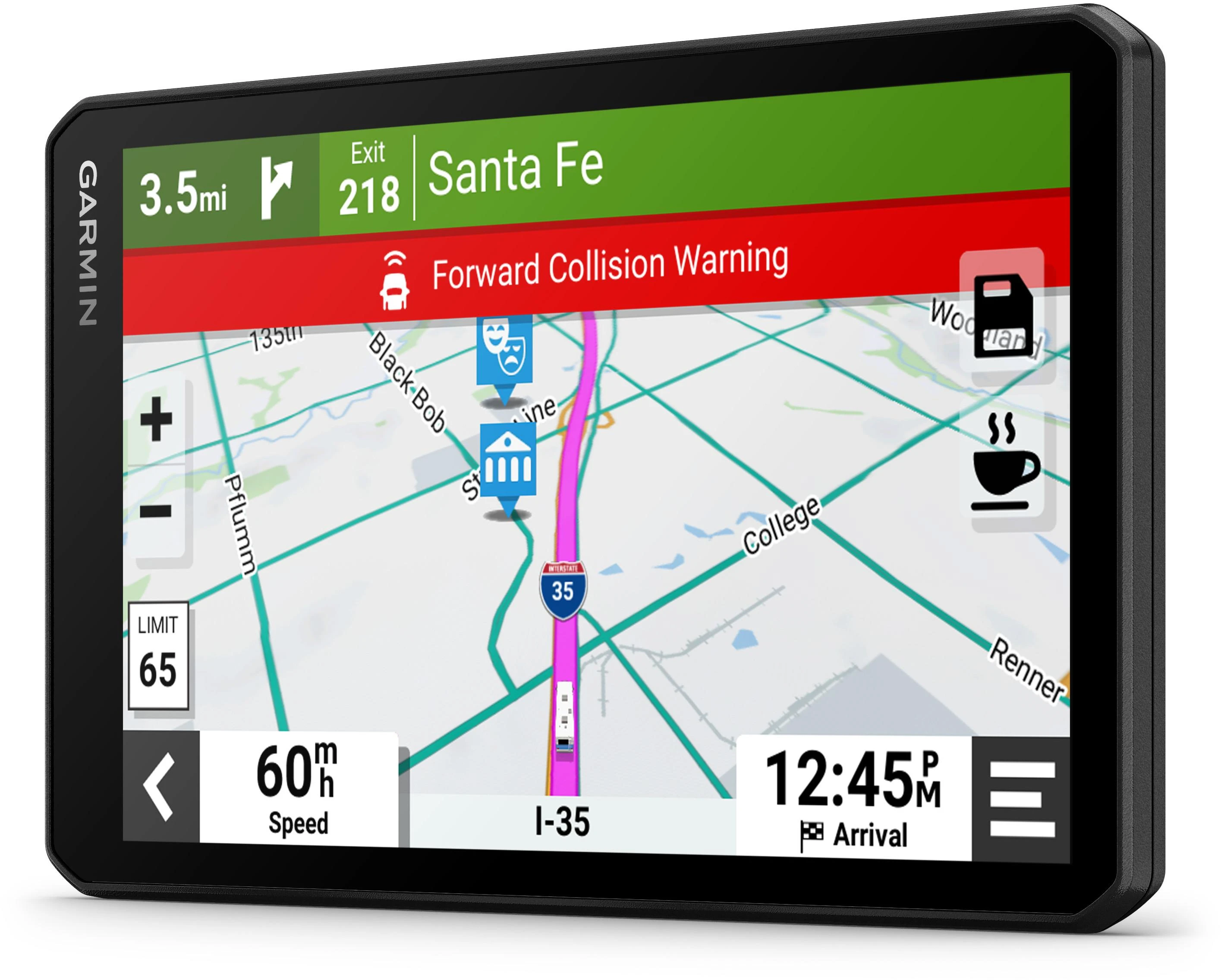 Garmin CamperCam 795 7" kemperio palydovinė navigacijos sistema su įmontuotu vaizdo registratoriumi