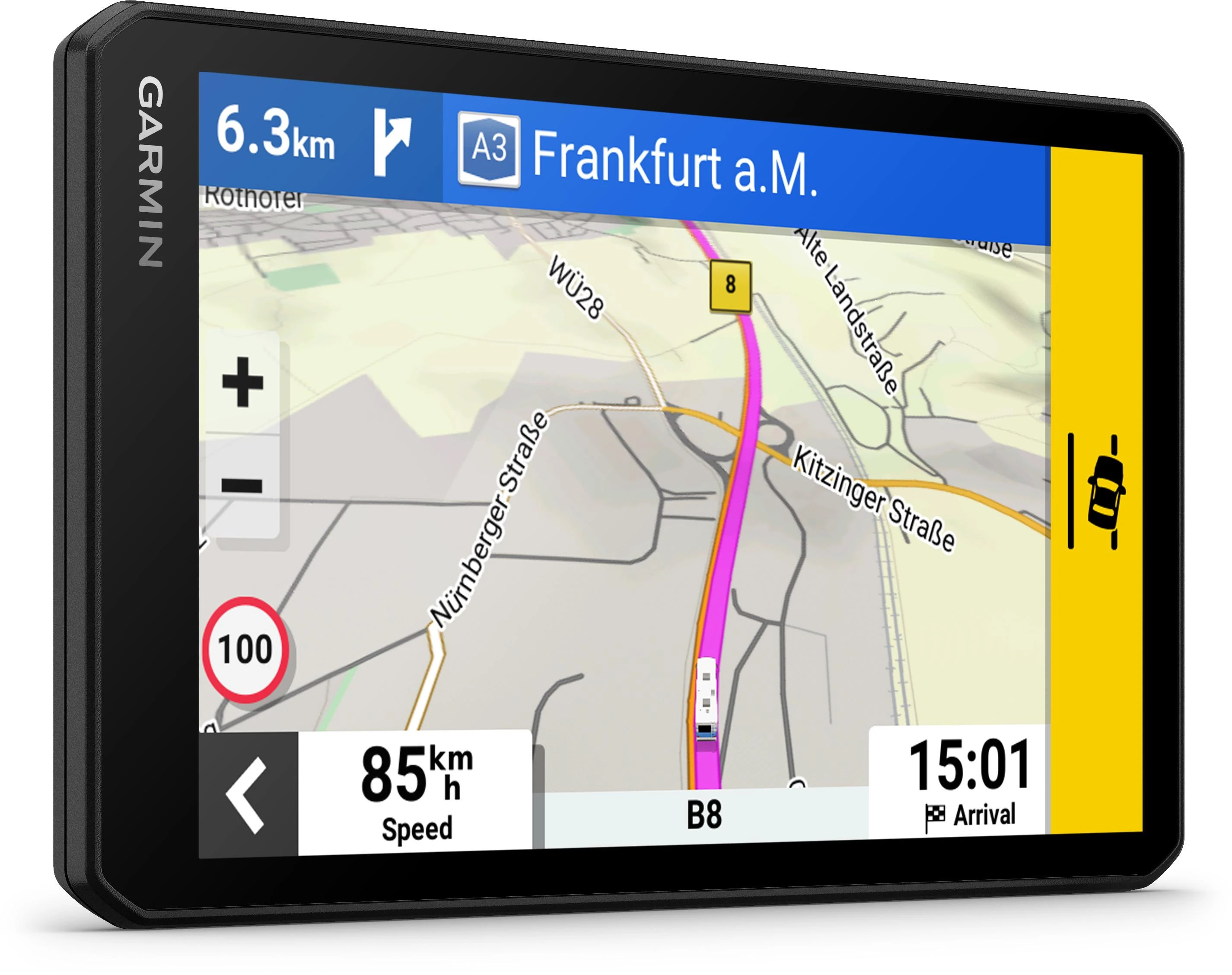 Garmin CamperCam 795 7" kemperio palydovinė navigacijos sistema su įmontuotu vaizdo registratoriumi