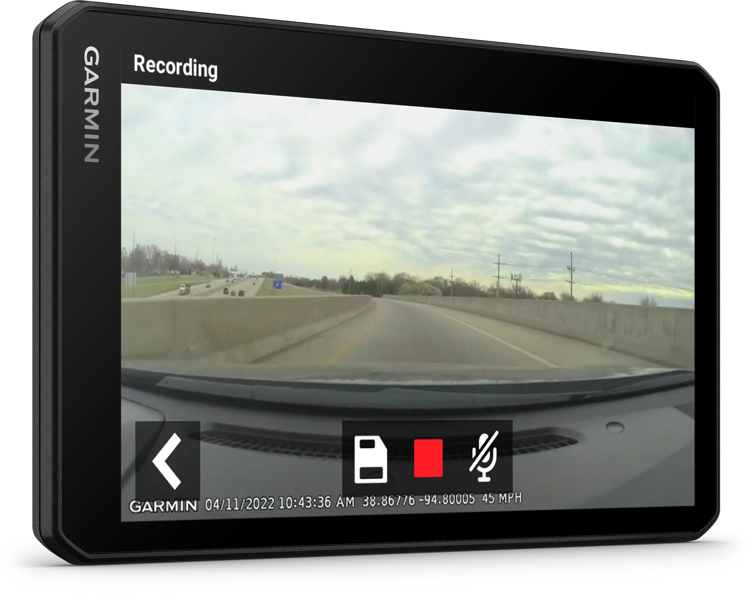 Garmin CamperCam 795 7" kemperio palydovinė navigacijos sistema su įmontuotu vaizdo registratoriumi
