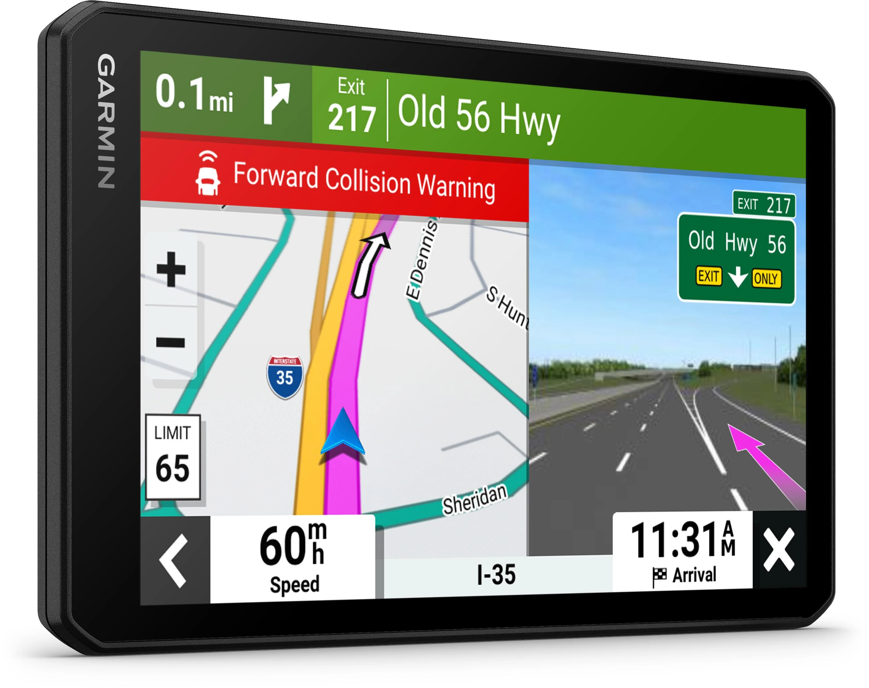 Garmin CamperCam 795 7" kemperio palydovinė navigacijos sistema su įmontuotu vaizdo registratoriumi