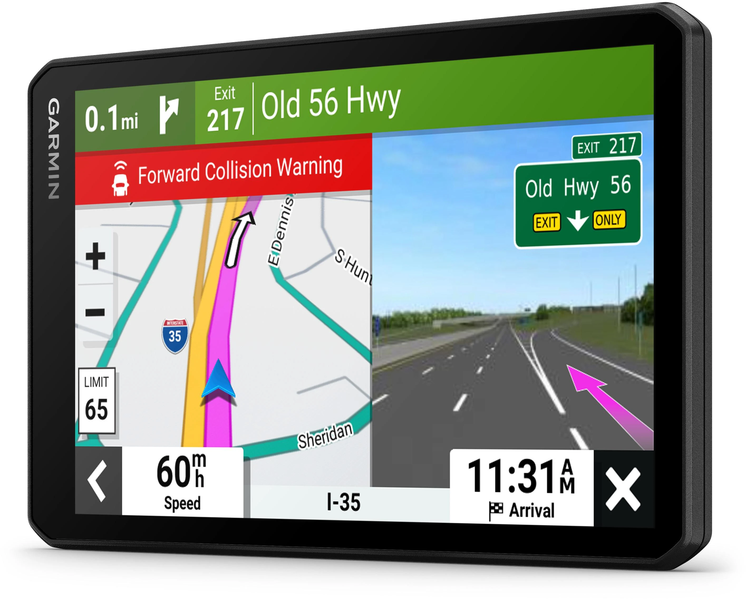 Garmin CamperCam 795 7" kemperio palydovinė navigacijos sistema su įmontuotu vaizdo registratoriumi