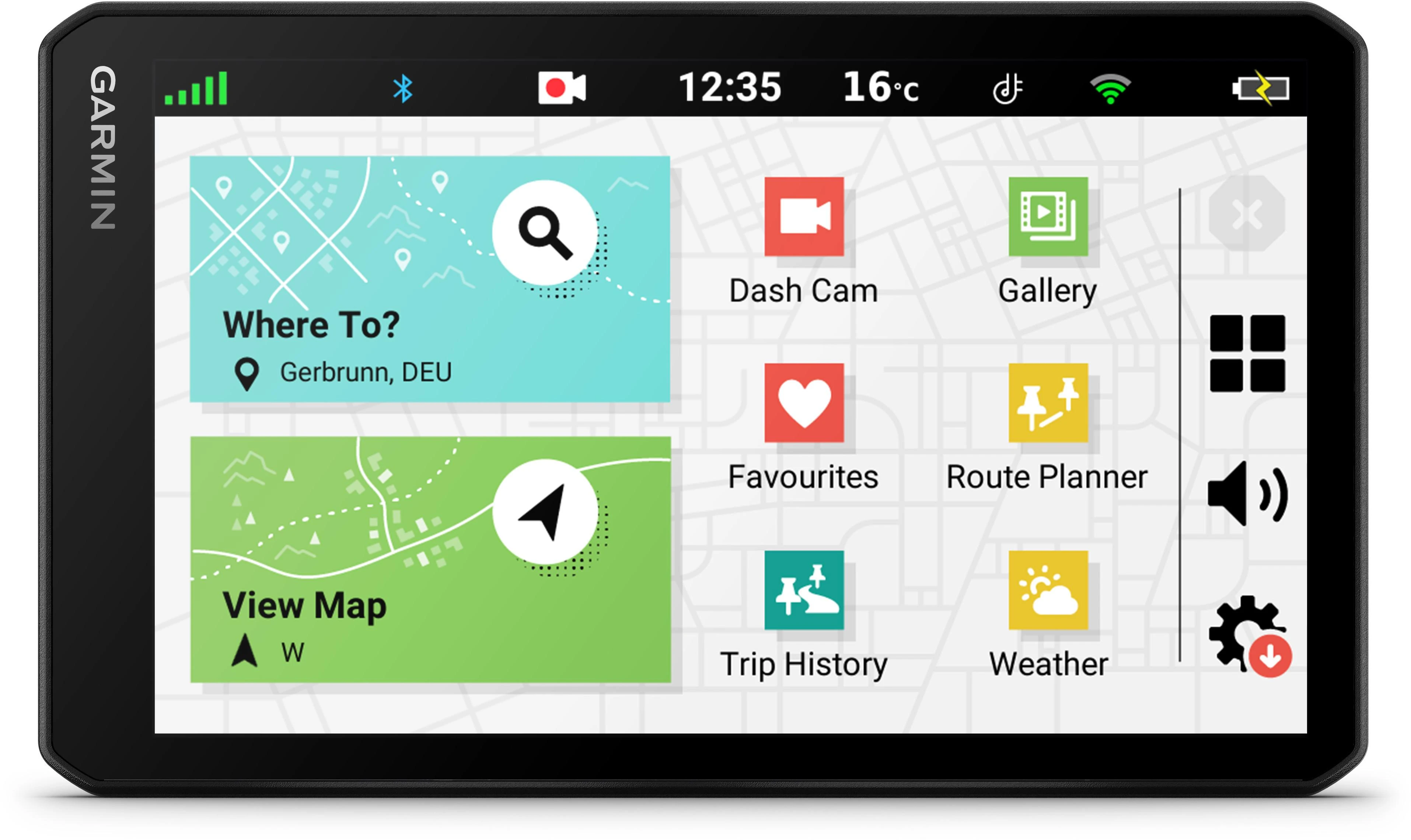Garmin DriveCam™ 76 7 col. GPS palydovinės navigacijos įrenginys su integruotu vaizdo registratoriumi