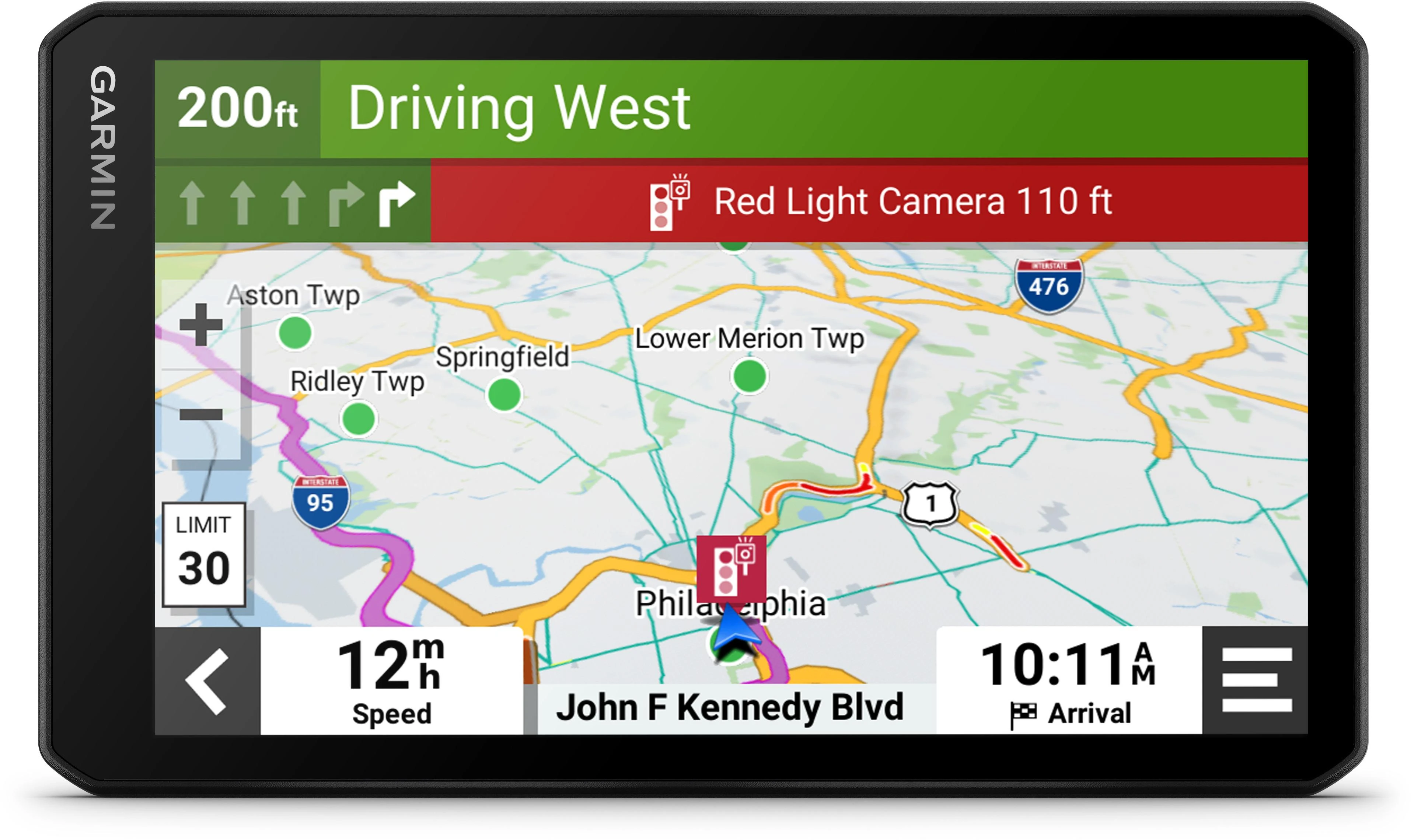 Garmin DriveCam™ 76 7 col. GPS palydovinės navigacijos įrenginys su integruotu vaizdo registratoriumi