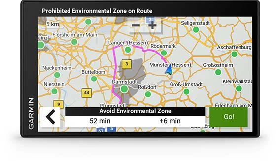 Garmin Drive 76 Navigatorius su eismo informacija ir išmaniojo telefono programėle