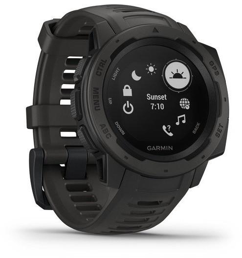 Išmanusis laikrodis Garmin Instinct, Grafito spalvos | Varle.lt