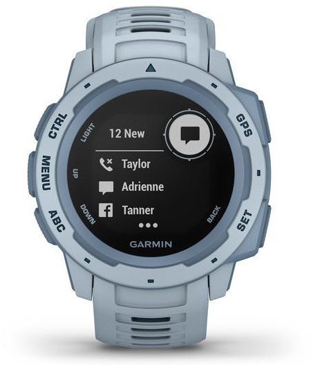 Išmanusis laikrodis Garmin Instinct, Melsvos spalvos | Varle.lt
