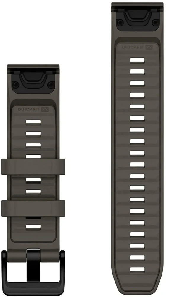 Garmin QuickFit 22 Watch Bands, Pebble Pilkas Silicone
