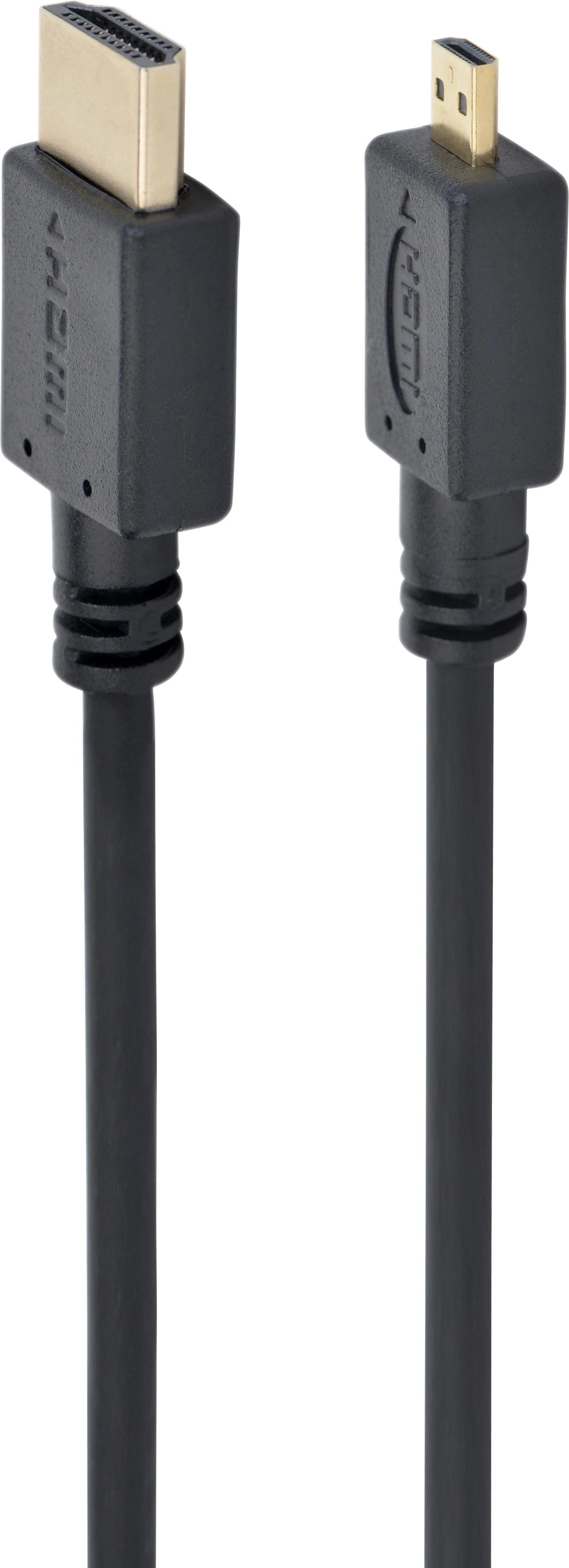 HDMI į Micro HDMI kabelio jungtys