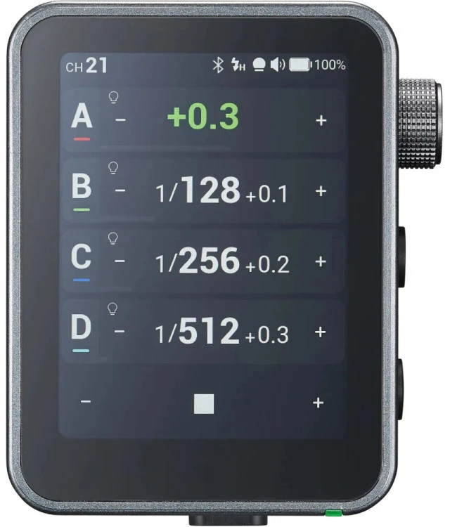 „Godox X3Pro S 2.4G“ jutiklinio ekrano TTL siųstuvas, skirtas „Sony“
