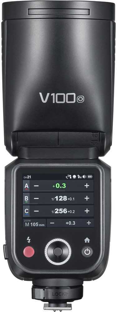 Godox flash V100, skirta OM SYSTEM / Panasonic