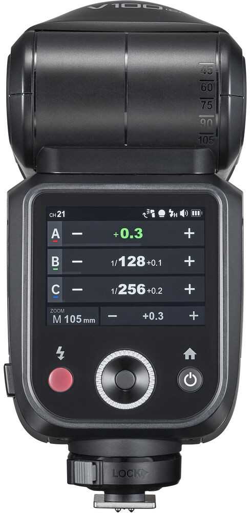 Godox flash V100, skirta OM SYSTEM / Panasonic