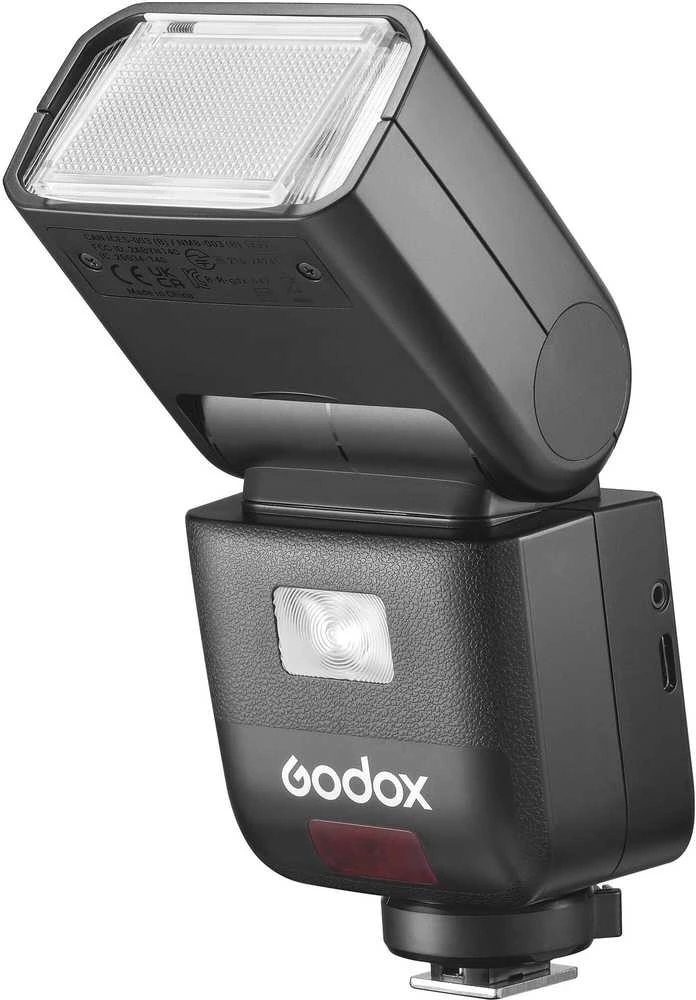 Fotoaparato blykstė - Godox V480O TTL Li-ion blykstė GN 50 1.7s įkraunama juoda