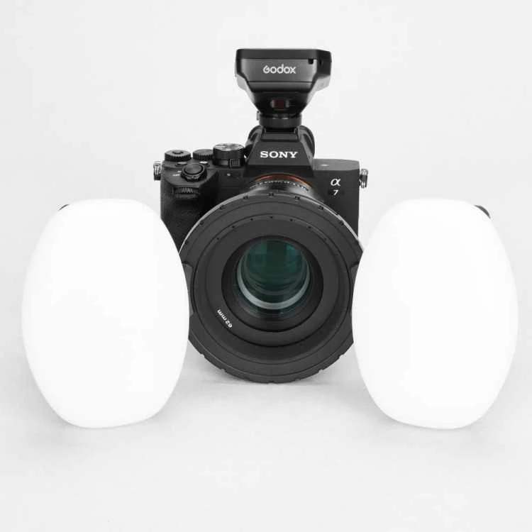 Fotografijos įranga - Godox MF12 DK1 Dental Flash Kit TTL Wireless Flash