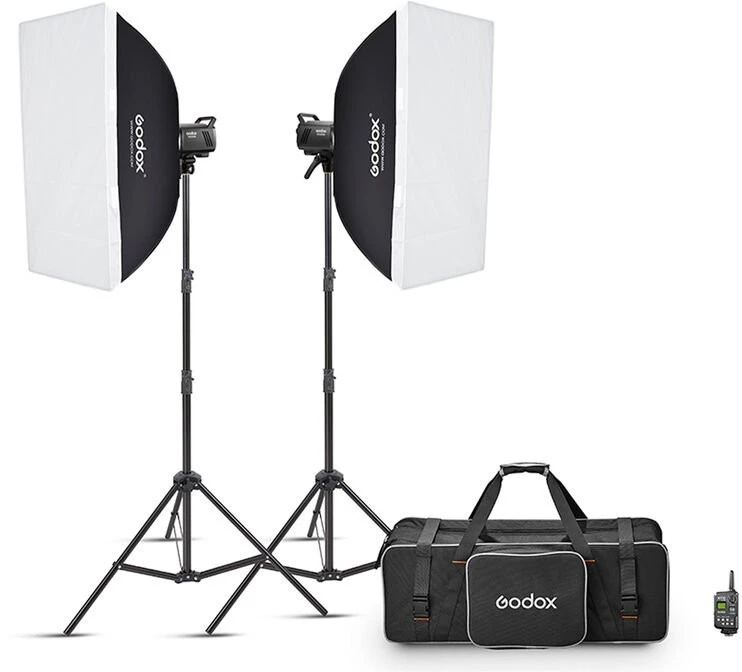 Godox studijinė blykstė MS300V F dviguba