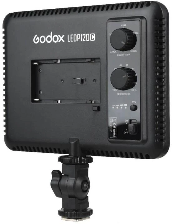 Apšvietimo įranga - Godox LEDP120C 680 Liumenų 3300K-5600K Vaizdo Lempa