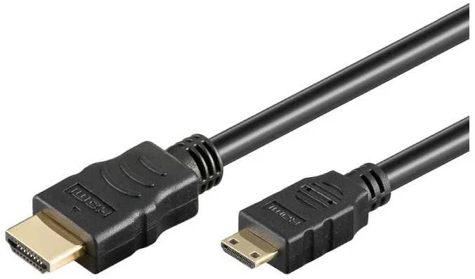 HDMI į Mini HDMI laidas su auksuotomis jungtimis