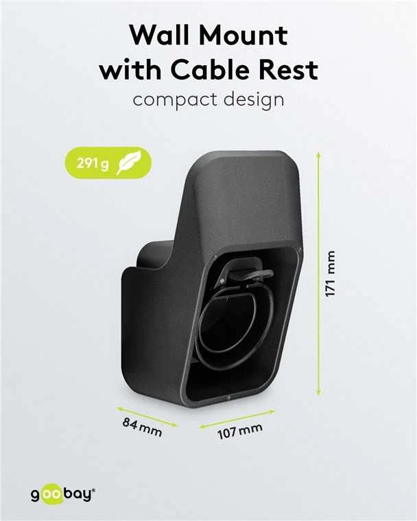 Goobay Iglu Tech IGLU 2 TIPO PLASTIKINIS KABELIŲ LAIKIKLIS