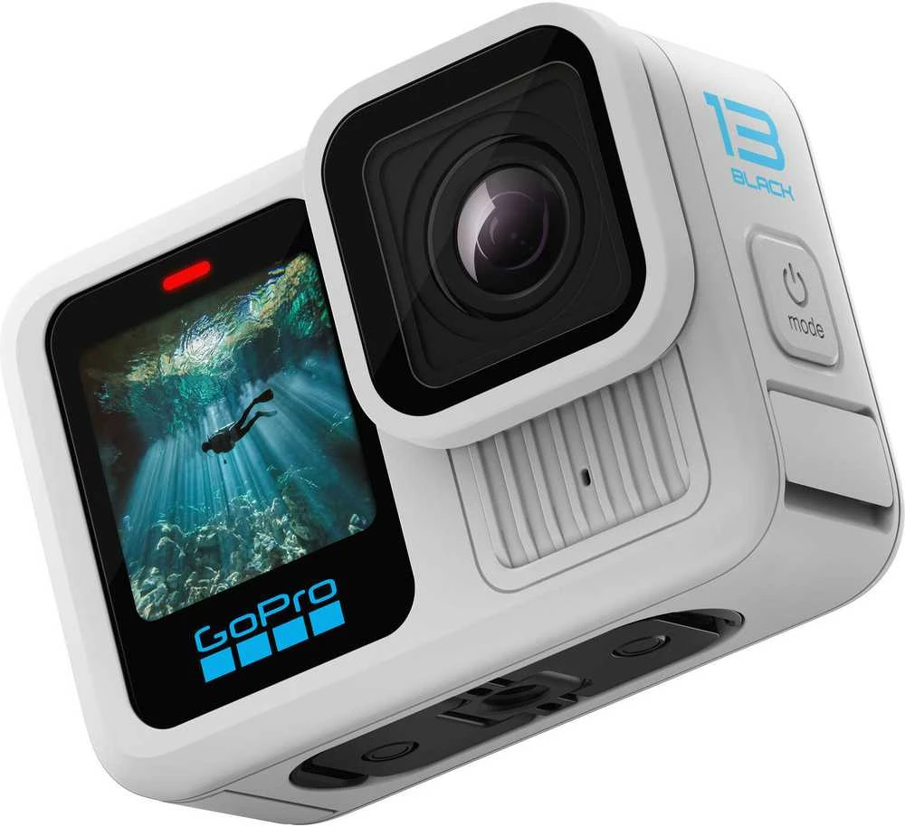 GoPro Hero 13 Black kamera, Baltos spalvos