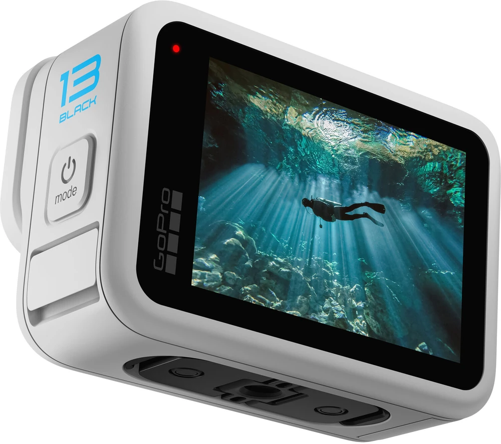 GoPro Hero 13 Black kamera, Baltos spalvos