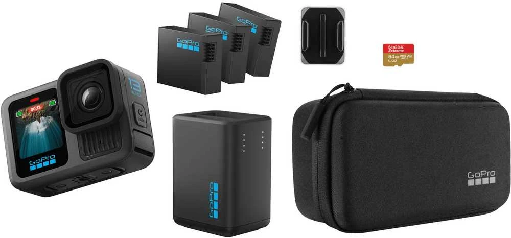GOPRO HERO13 Juodas POWER BUNDLE