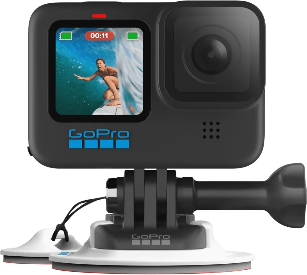 GoPro tvirtinimo ant burlenčių laikikliai