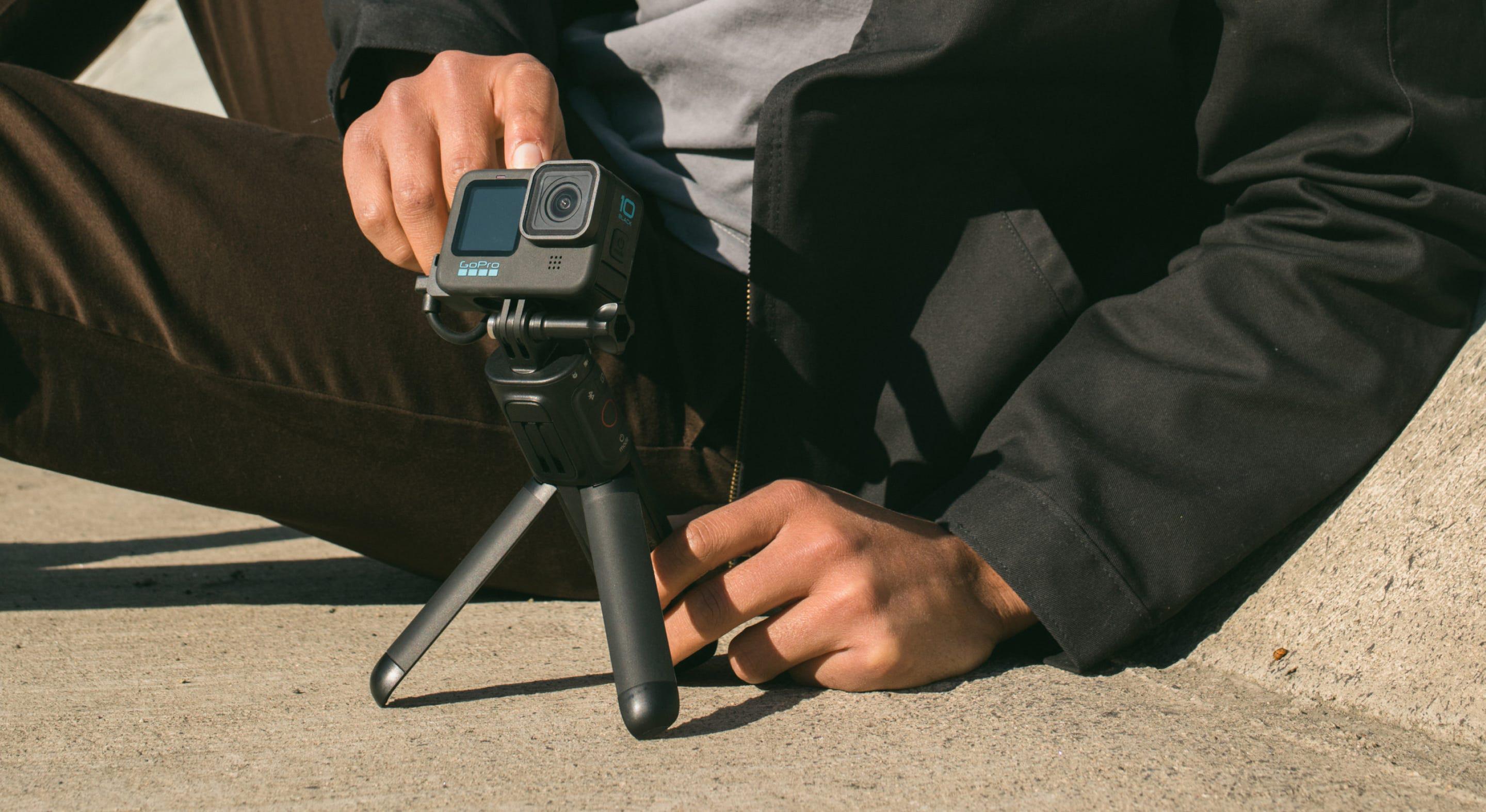 GoPro Volta vaizdo kameros laikiklis / trikojis / nuotolinio valdymo pultas su akumuliatoriumi
