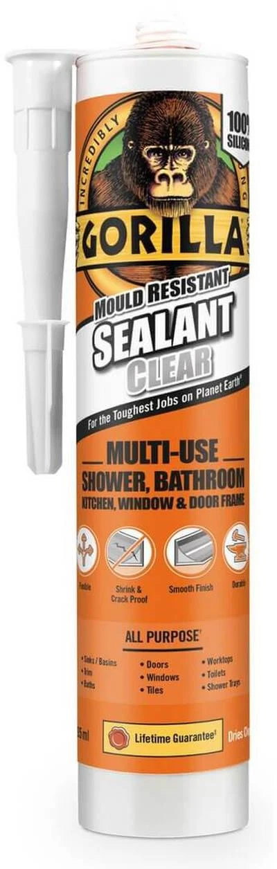 Gorilla klijai A/C Sealant 295ml, skaidrūs