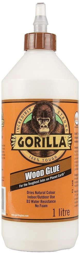 Gorilla Gorilų klijai "Mediena" 1l