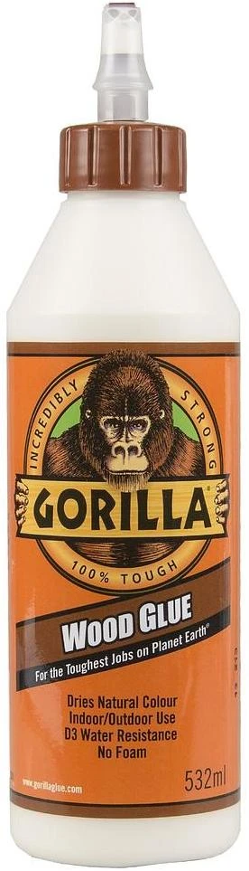 Gorilla Gorilų klijai "Mediena" 532ml