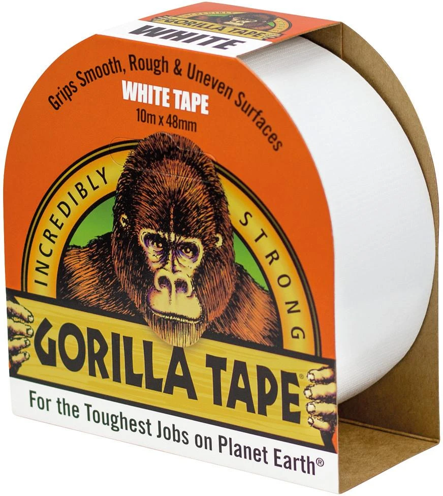 Gorilla tape 'Baltas' 10m | Gorilla