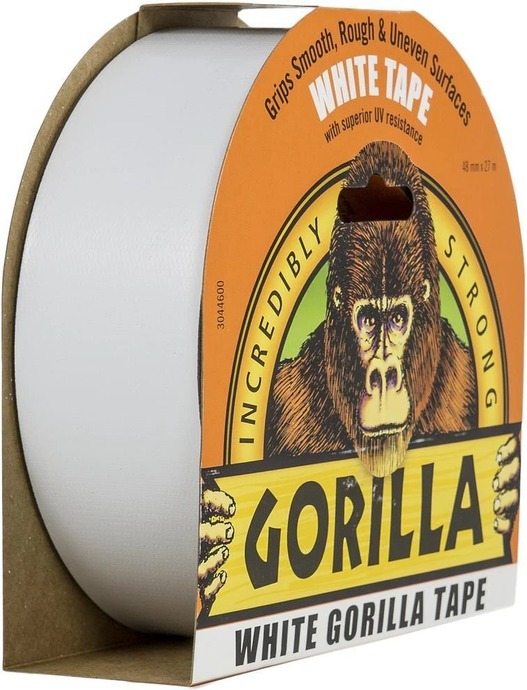 Gorilla Tape izoliacinė juosta balta 4.77cm × 27m 3044601 