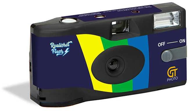 GT Photo Realishot Flash vienkartinis fotoaparatas 27 nuotraukos
